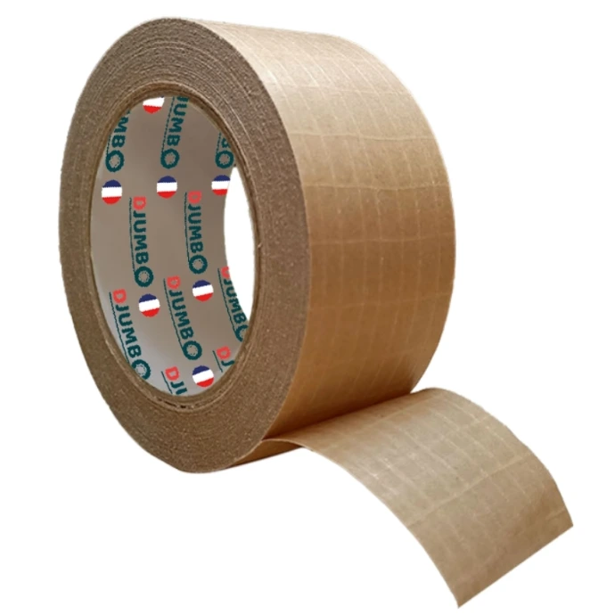 A0201A - Ruban kraft renforcé pour fermeture de cartons lourds