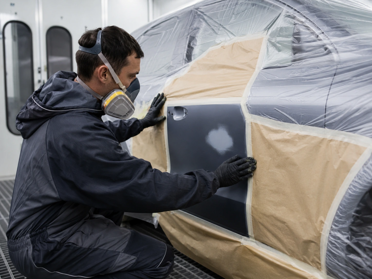 Retouches et réparations locales automobile