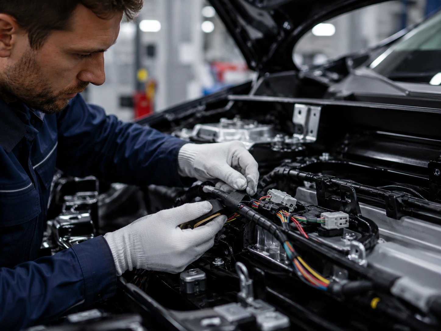 Isolation de câbles et faisceaux en zone technique automobile