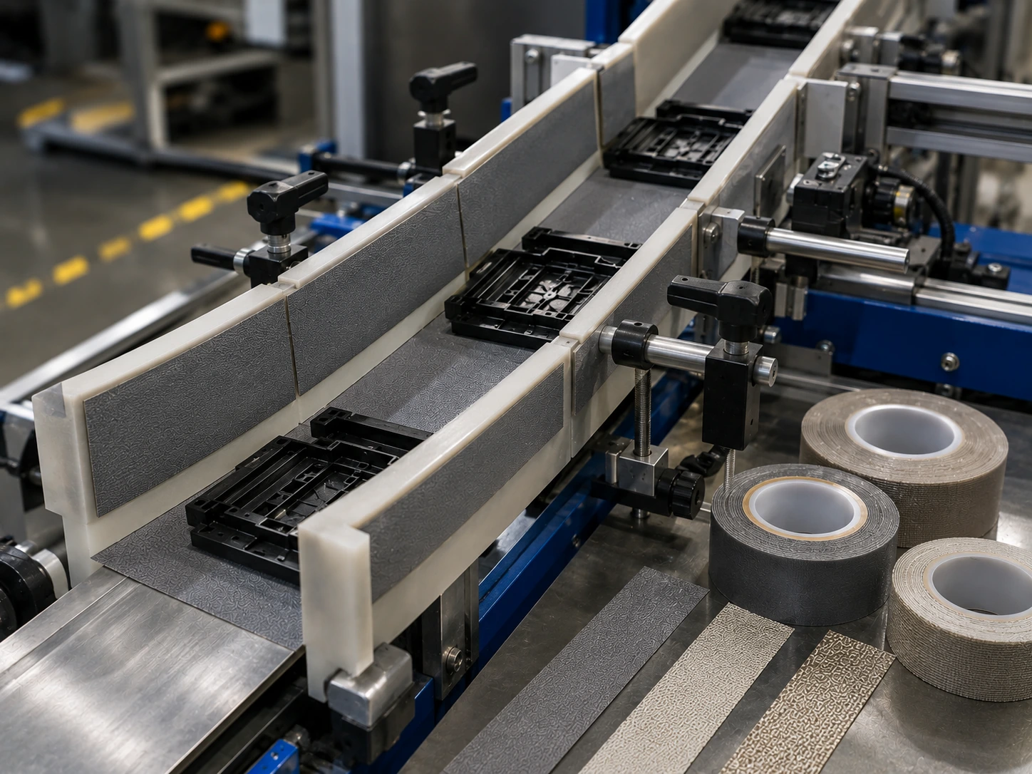 Réduction de frottements et bruits parasites en production
