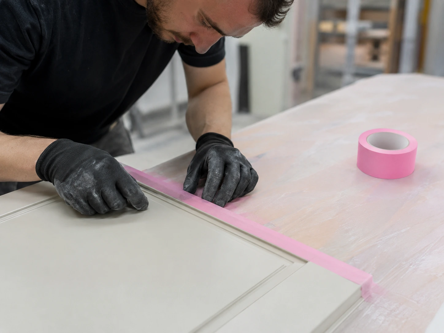 W247R - Ruban washi rose pour finitions délicates