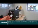 Vidéo de démonstration du TDA080-LR avec récupération automatique du liner