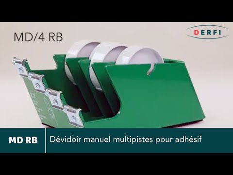 Vidéo de démonstration du MD2-TB, dévidoir multi rouleaux 2 pistes