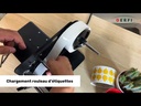 Vidéo DU45 – distribution automatique d’étiquettes transparentes jusqu’à 114 mm
