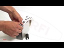 Vidéo DLR80 – chargement manuel d’une bande d’étiquettes dans le distributeur compact