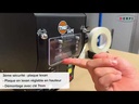 Vidéo de démonstration du TDA080 pour la découpe automatique de ruban adhésif