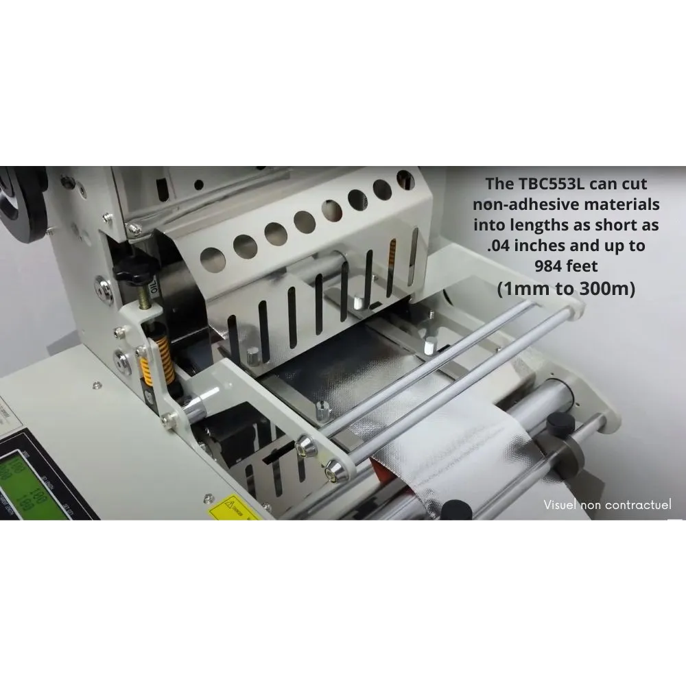 Système de guidage de la TBC553-L pour découpe régulière de matériaux techniques