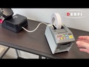 Vidéo de démonstration du RT7700-B avec découpe automatique de ruban adhésif