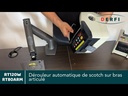 Vidéo de démonstration du RT120W avec bras articulé RT80ARM