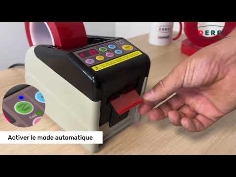 Vidéo de démonstration du RT9000F avec fonction Fold pour ruban adhésif
