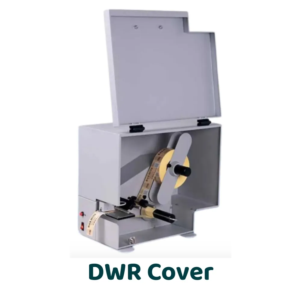 [DWR-Cover] DWR Cover - Protective booth with label dispenser
