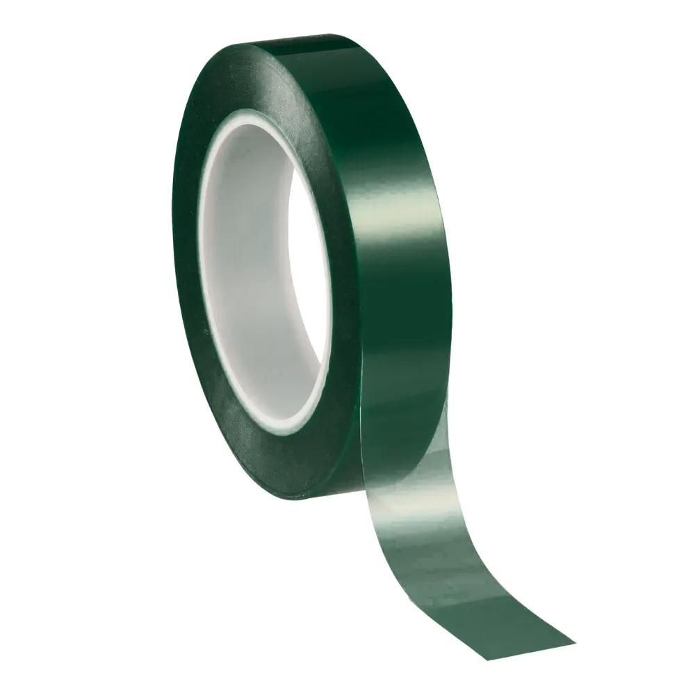 [L0204V-66-85] L0204V – Green Silicone Polyester Adhesive Tape for High Temperature (85)