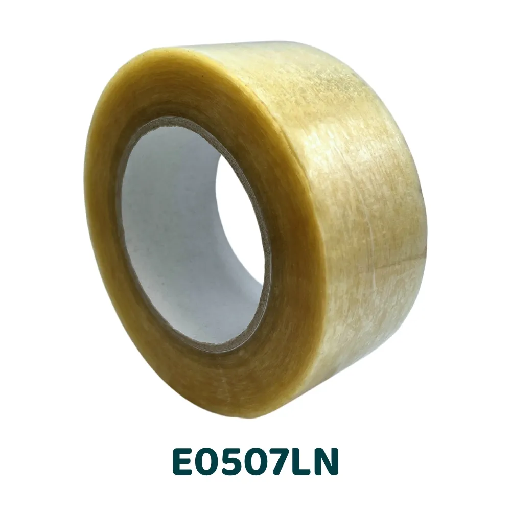 E0507LN - Ruban BOPP silencieux pour fermeture de cartons