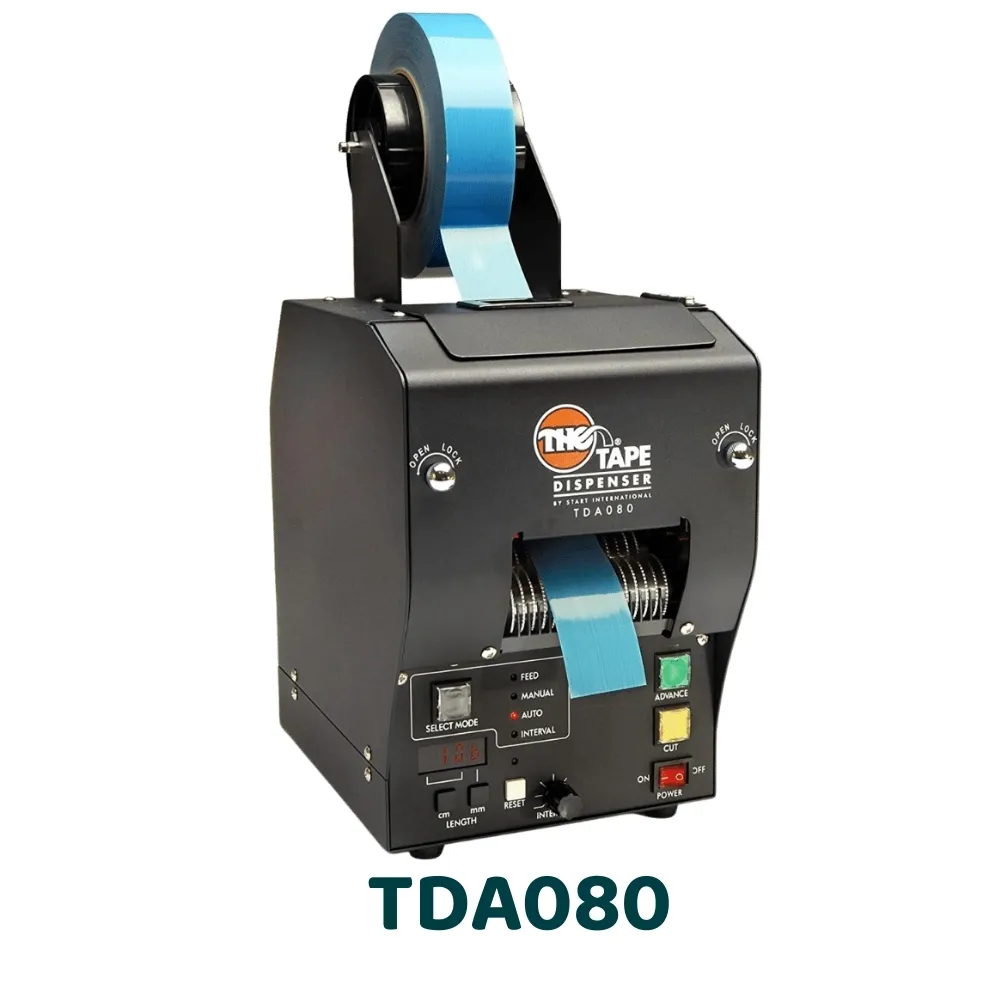 [TDA080] TDA - Dispenser automatico di nastro adesivo industriale sicuro (80 mm)