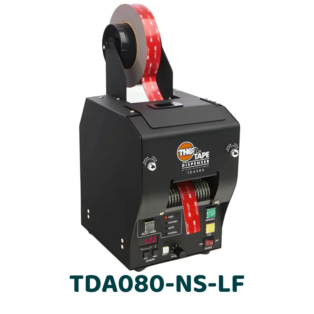 [TDA080-NS-LF] TDA-NS-LF - Dispensador automático de cinta adhesiva de doble cara (80 mm)