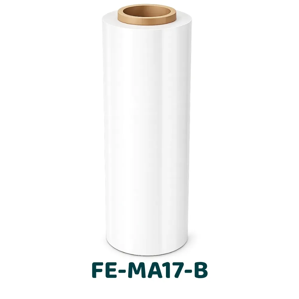 [FE-MA17-B] FE-MA - Film étirable machine pour palettisation automatique (Blanc, 17my)