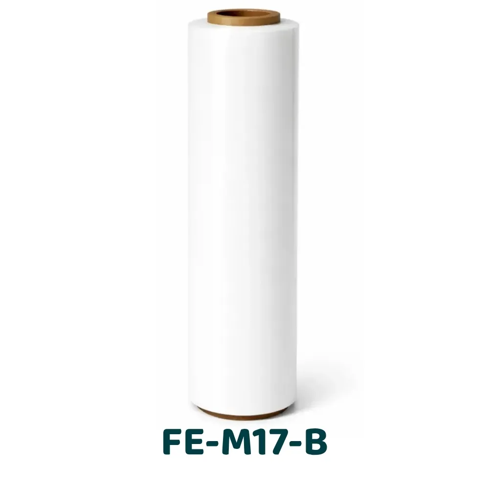 [FE-M17-B] FE-M - Film étirable manuel pour palettes et colis (Blanc, 17my)