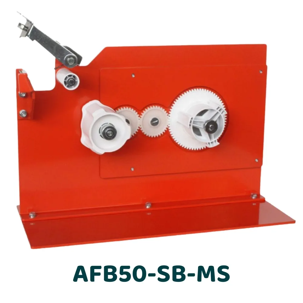 AFB-SB - Dispensador de adhesivo grueso industrial con separación de revestimiento