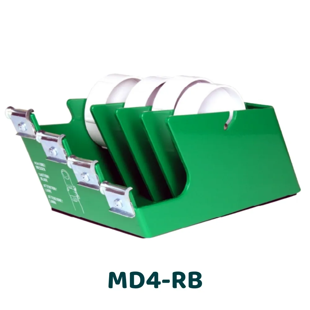 MD-RB - Dispensador de cuchillas de afeitar de sobremesa de 2 o 4 pistas