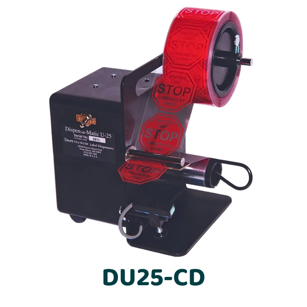 [DU25-CD] Gamme DU-CD – Distributeurs automatiques d’étiquettes opaques (63 mm)