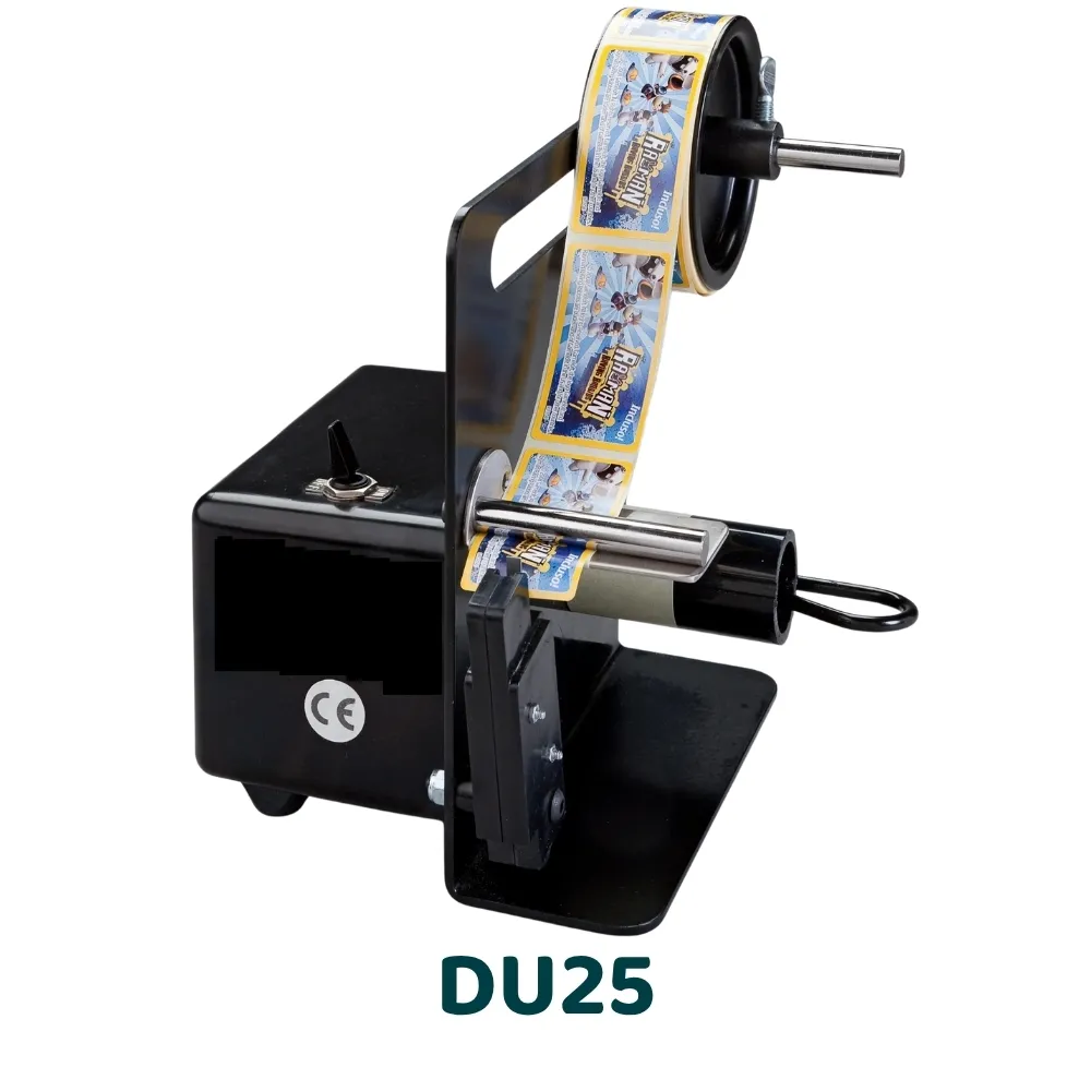 [DU25] Gamme DU – Distributeurs automatiques d'étiquettes transparentes à palpeur (63 mm)