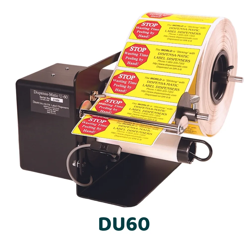 DU - Automatic transparent label dispenser