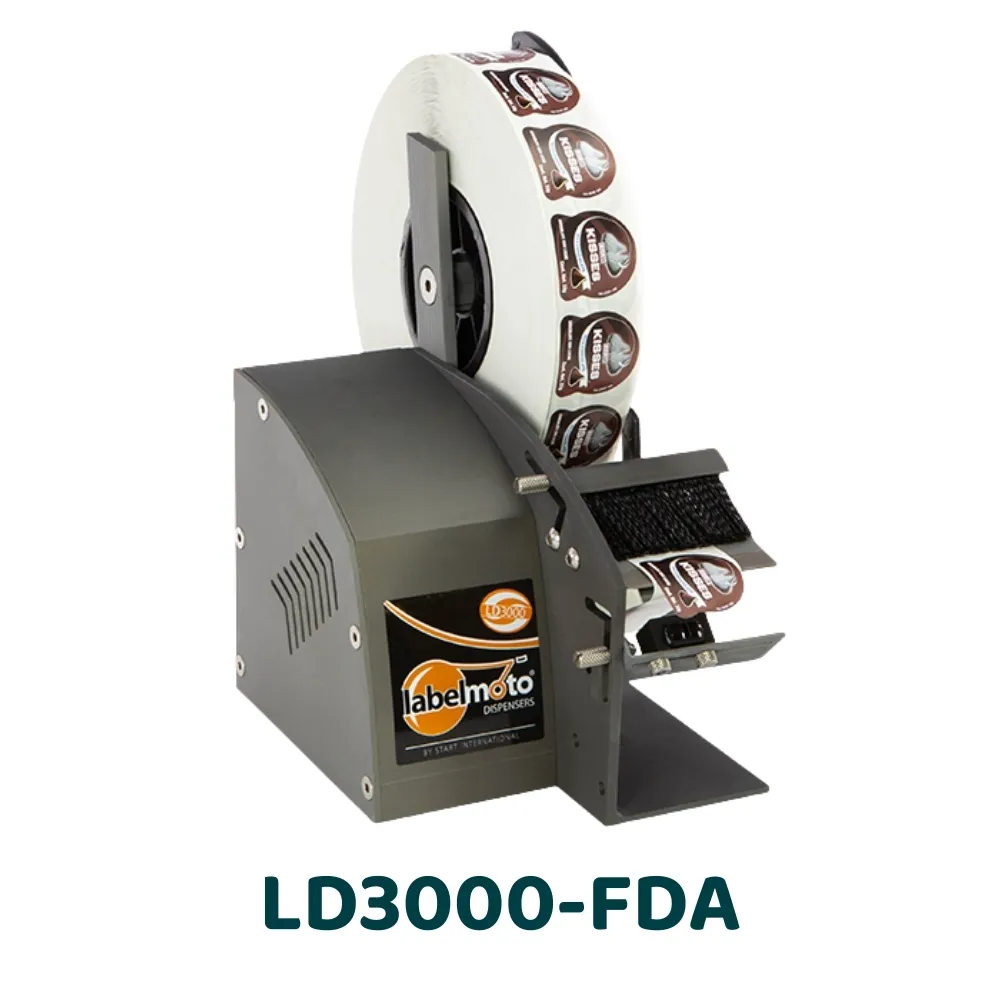 [LD3000-FDA] Gama LD3000 – Dispensadores automáticos de pequeñas etiquetas de alta precisión (Comiendo)