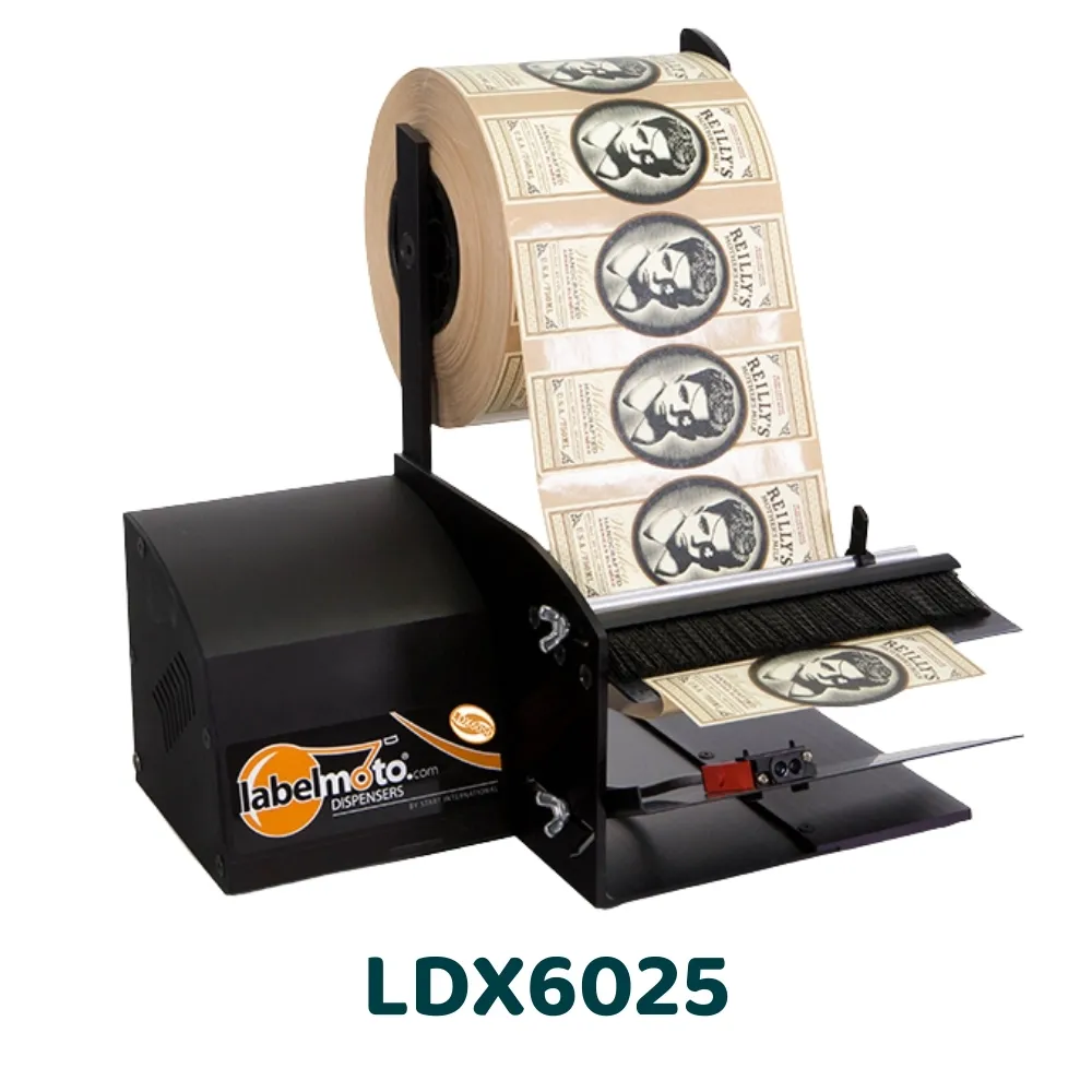 LDX6 Range – High-Speed Automatic Label Dispensers with Liner Rewinder