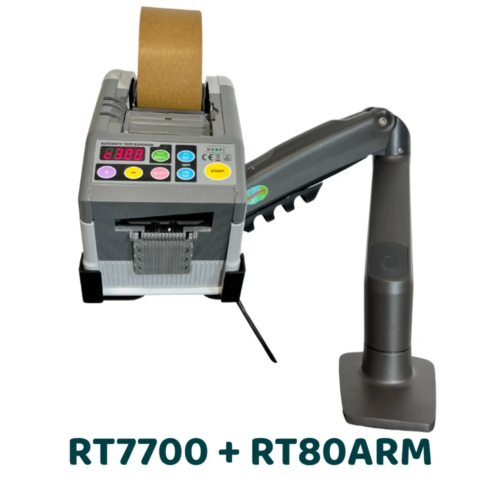 [Kit RT7700+RT80ARM] RT7700 - Dispensador automático de cinta con brazo RT80ARM