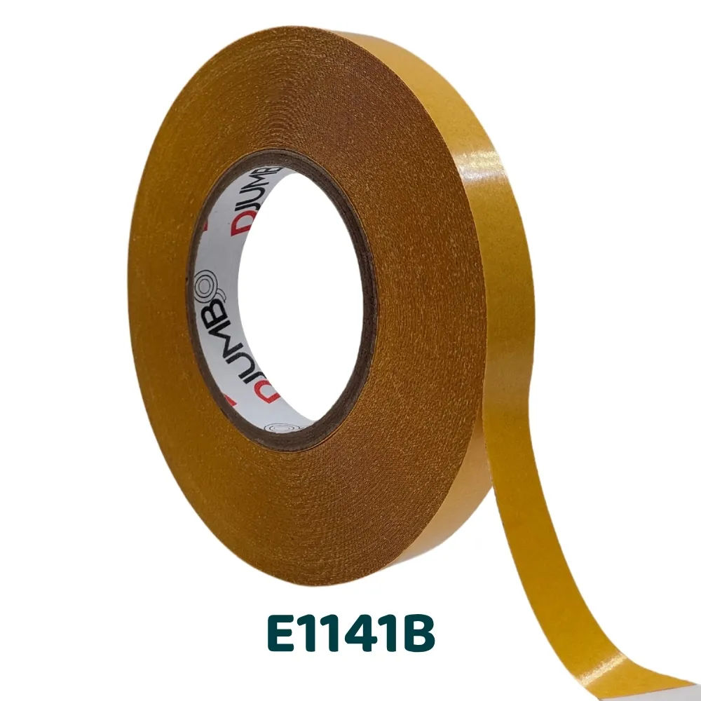 [E1141B-50-05] E1141B - Double-sided white PVC with strong adhesion (5, 50)