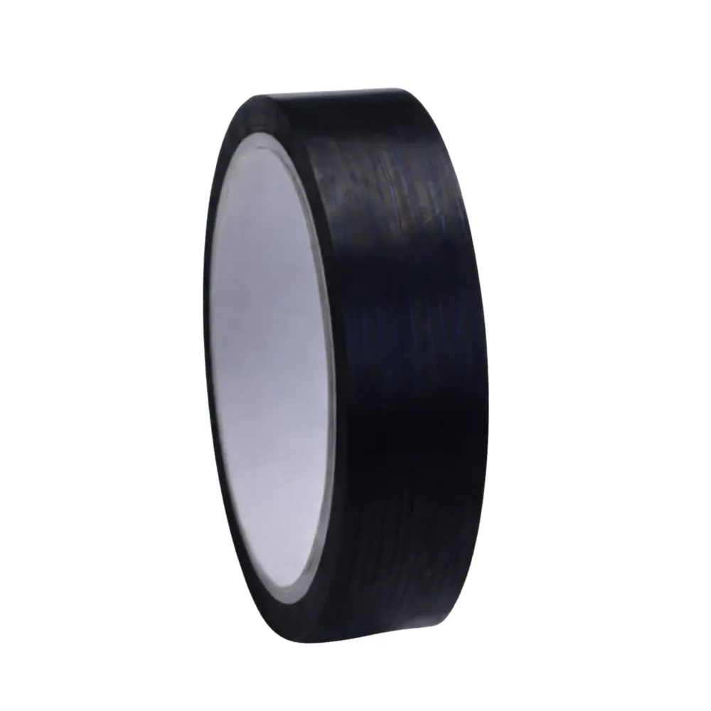 Ruban adhésif polyester noir pour isolation électrique
