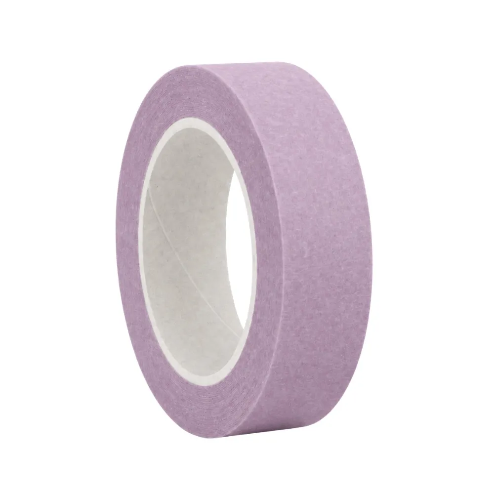 W206M – Nastro adesivo washi viola in carta di riso per superfici delicate