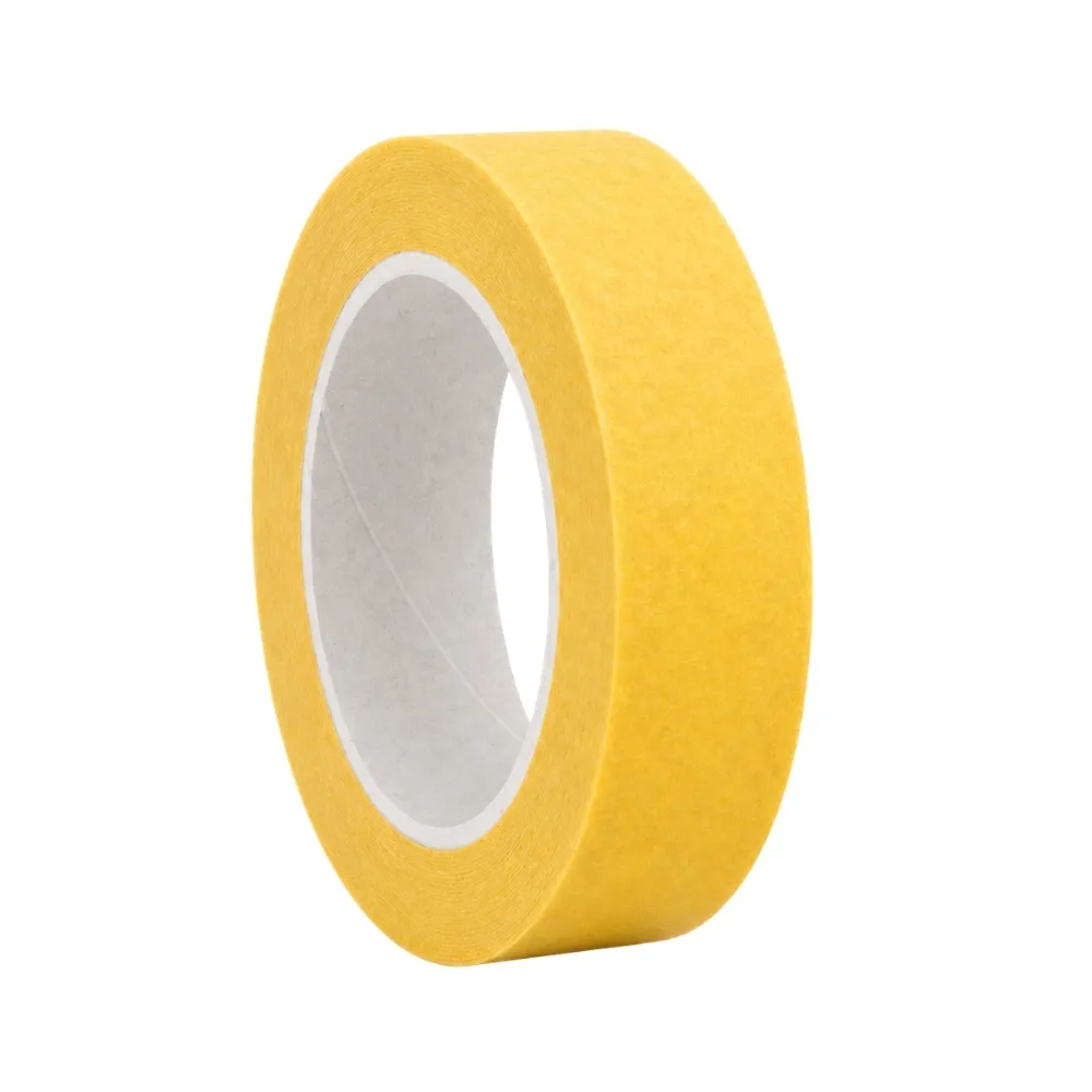 [W241J-50-36] Cinta adhesiva washi amarilla de papel de arroz para enmascarado preciso (36)