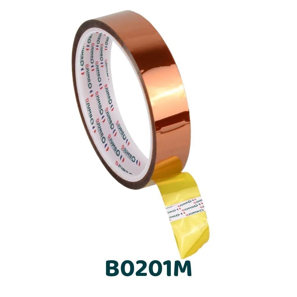 [B0201M-33-03] B0201M – Ruban adhésif polyimide silicone UL510 haute température (3)