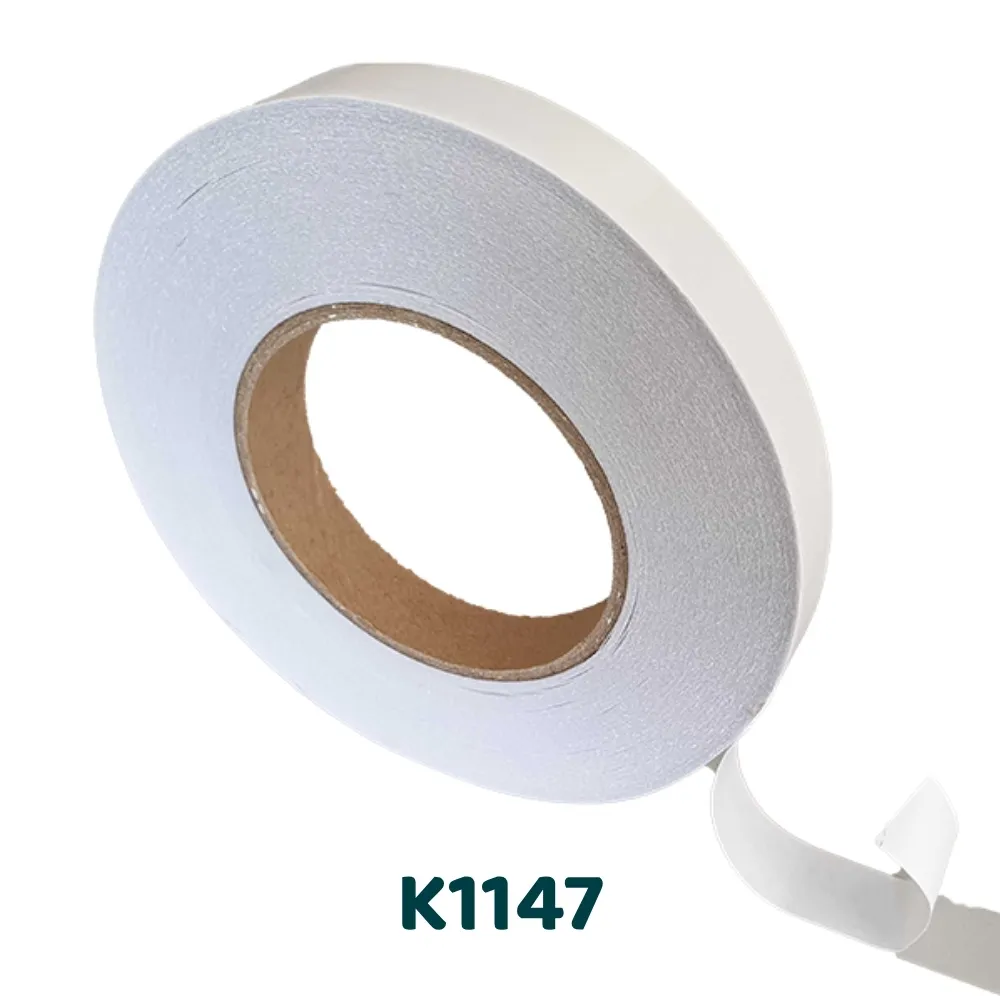 [K1147-50-09] K1147 – Nastro adesivo doppia faccia cotone non tessuto 130 µm (9, 50)