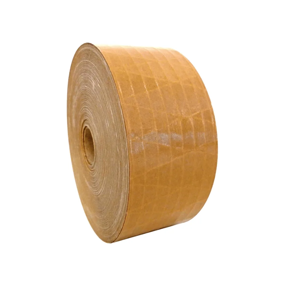 A0402A – Reinforced Kraft Adhesive Gummed Tape for Heavy Boxes