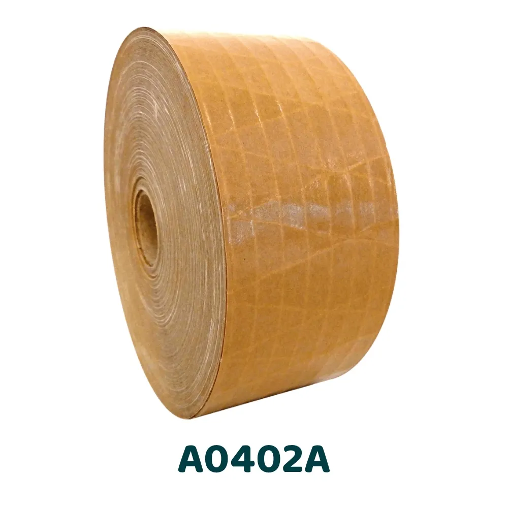 [A0402A-150-70] A0402A - Bande gommée renforcée kraft pour cartons lourds