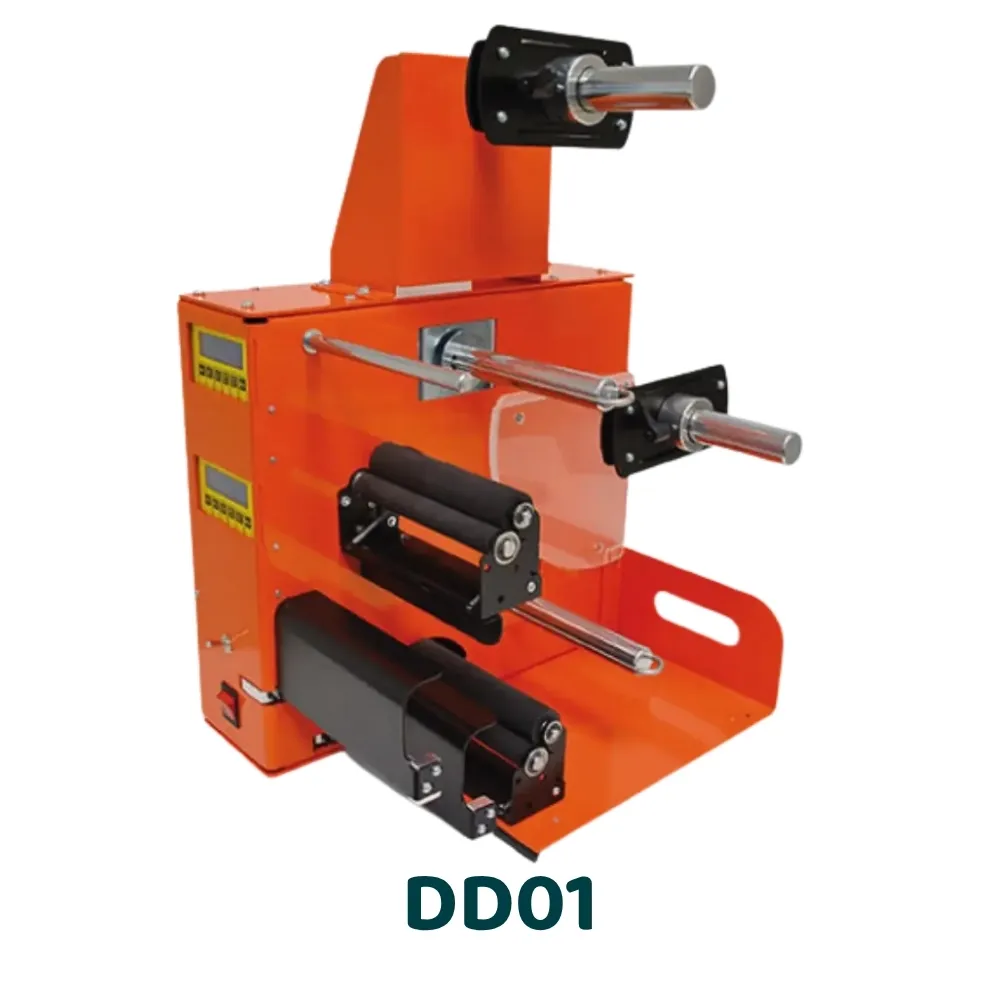 [DD01] DD01 - Distributore industriale di etichette a doppio rotolo