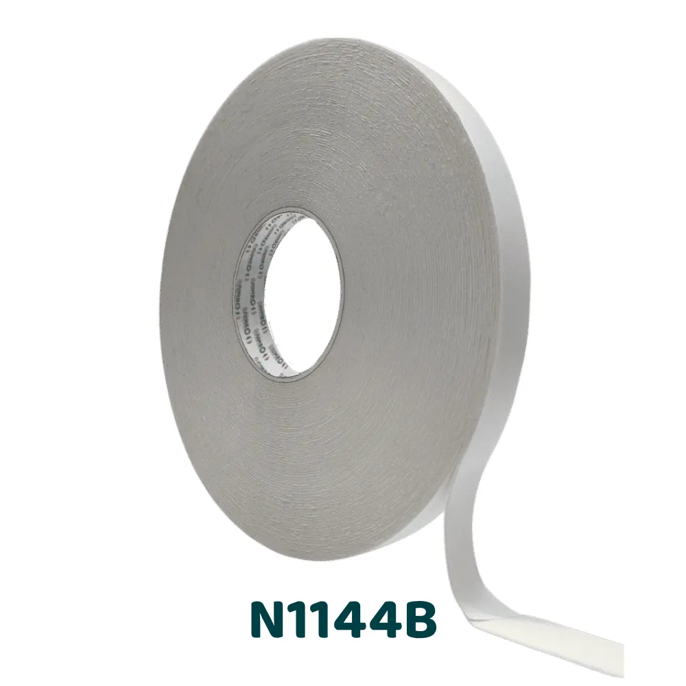 [N1144B-50-09] N1144B – Nastro adesivo doppia faccia schiuma PE bianca 1 mm (9)