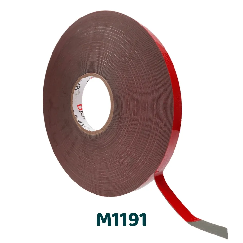 [M1191-33-09] M1191 - Double-sided gray acrylic foam with durable fixing (9)