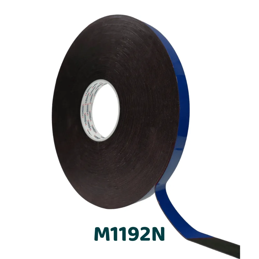 [M1192N-33-09] M1192N Schiuma acrilica nera ad alte prestazioni bifacciale. (9)