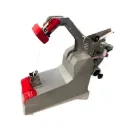 Industrial tape wrapping machine for adhesive
