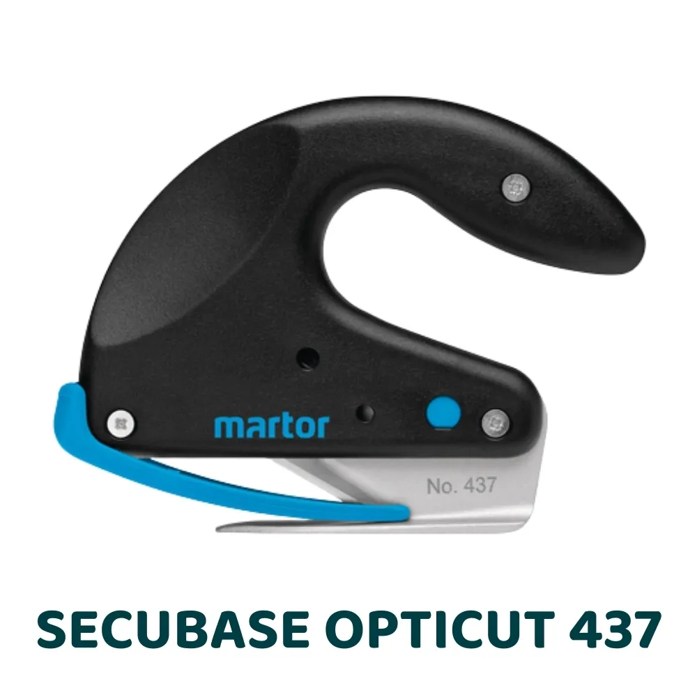 [437.02] OPTICUT 437 - Industrial safety cutter with Teflon pad