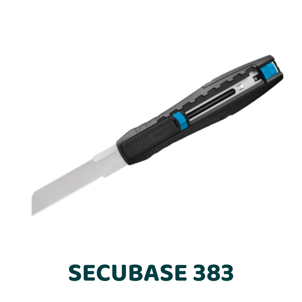 [383001.02] SECUBASE 383 - Taglierina di sicurezza con lama retrattile