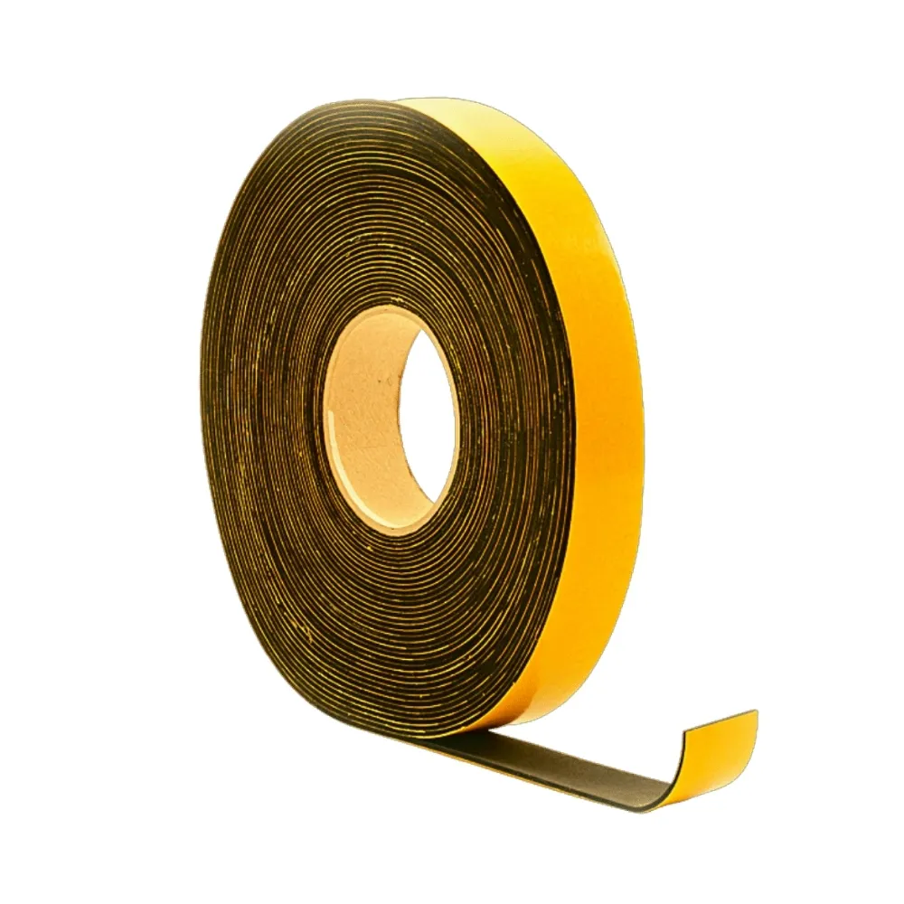 [N6643N-25-15] 3 mm Black PE Foam Double-Sided Adhesive Tape (15)