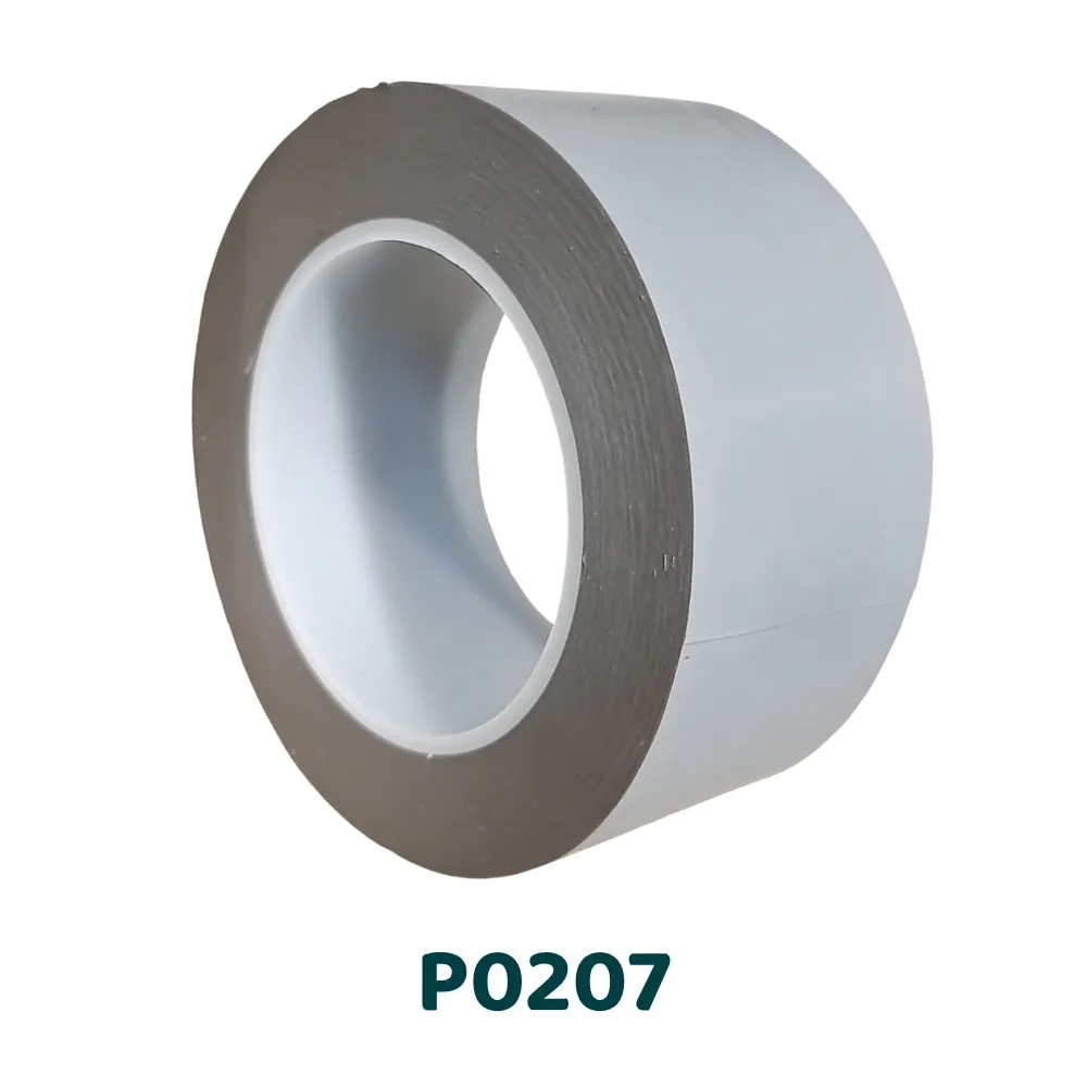 P0207 - Ruban PTFE gris haute température colle silicone